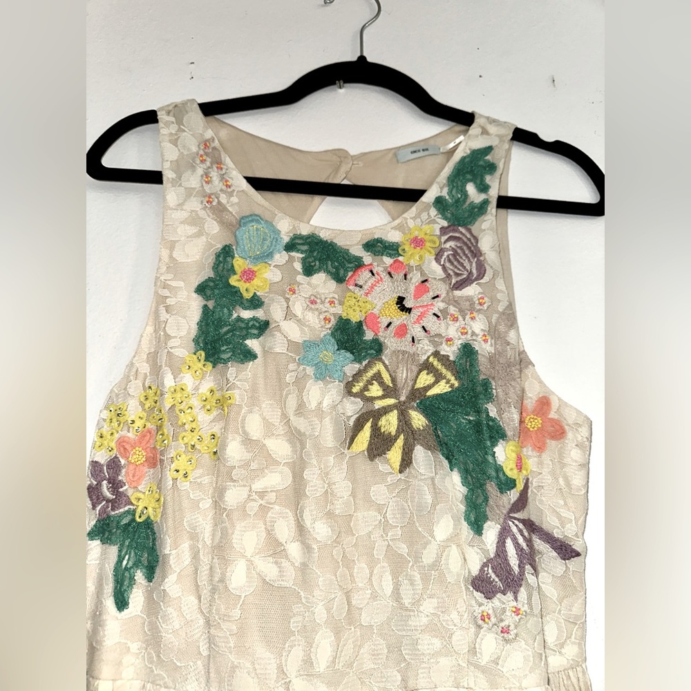 Kimchi Blue Embroidered Lace Dress